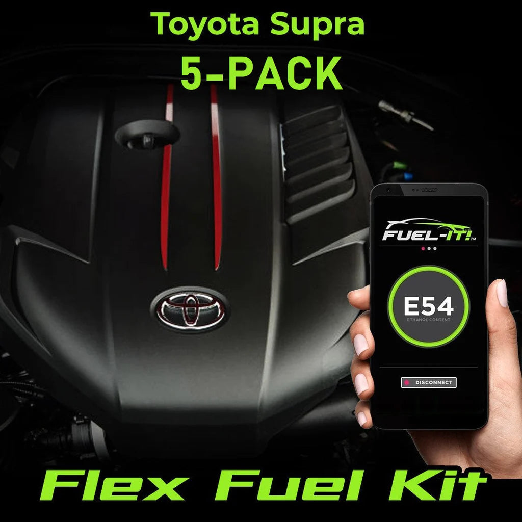 5-PACK of Toyota Supra Bluetooth Flex Fuel Kit for the MKV B48/B58