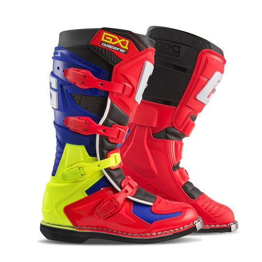 Gaerne GX1 Boot Red Multi Size - 10