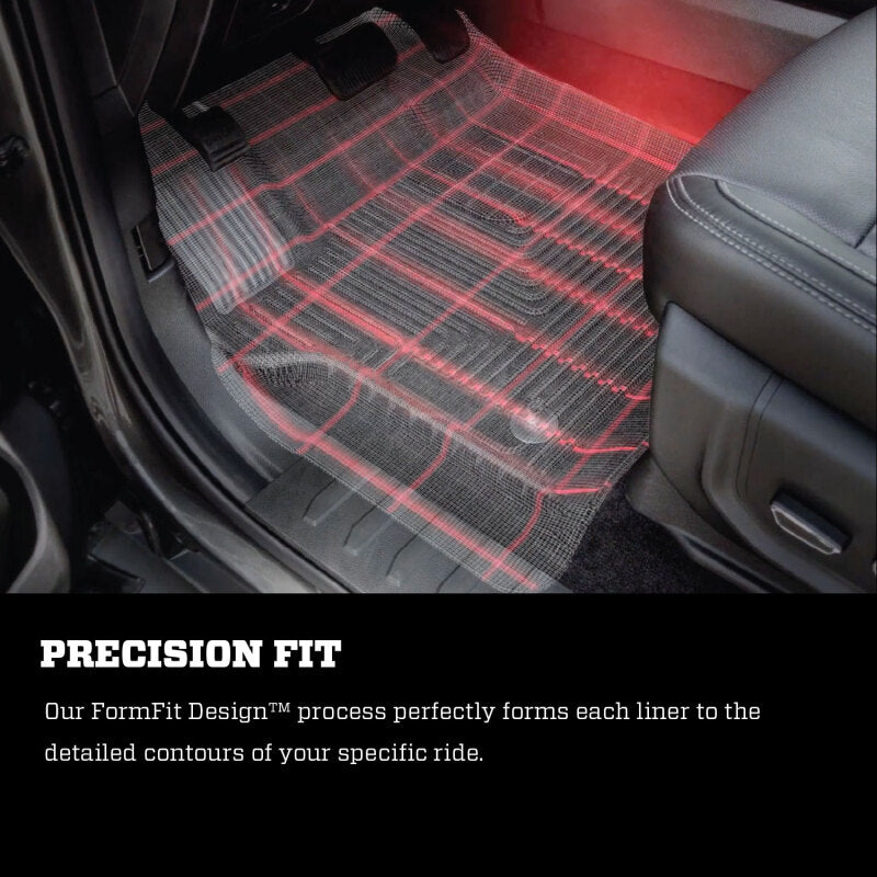 Husky Liners 10-17 GM Equinox/Terrain X-Act Contour Front Black Floor Liners