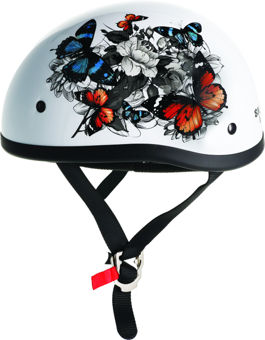 Skid Lids White Rose Original Helmet - XS