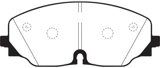 EBC 2017+ Volkswagen Atlas 2.0L Turbo Greenstuff Front Brake Pads