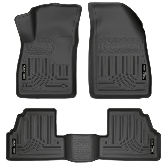 Husky Liners 13-14 Buick Encore WeatherBeater Black Front/2nd Row Floor Liners