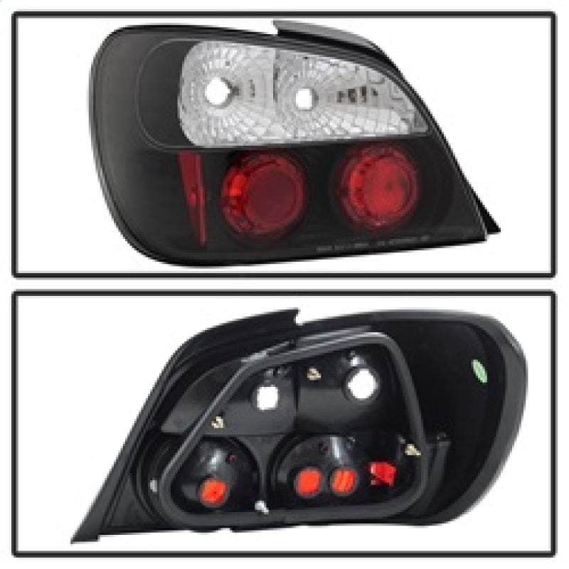 Spyder Subaru Impreza WRX/Sti 02-03 4Dr (Not Fit Wagon)Euro Style Tail Lights Black ALT-YD-SI01-BK