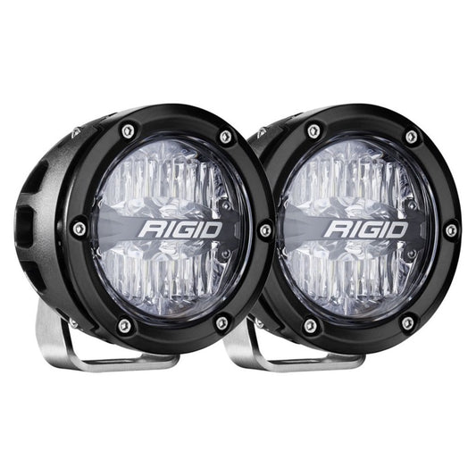 Rigid Industries 360-Series 4in LED Off-Road Drive Beam - RGBW (Pair)