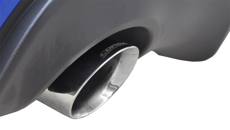 Corsa 2012-2025 Scion FRS / Subaru BRZ Polished Sport Cat-Back Exhaust