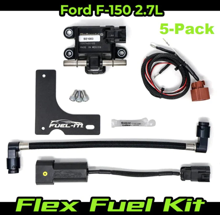 5-Pack of Ford F-150 Bluetooth Flex Fuel Kit for the 2018+ 2.7L EcoBoost