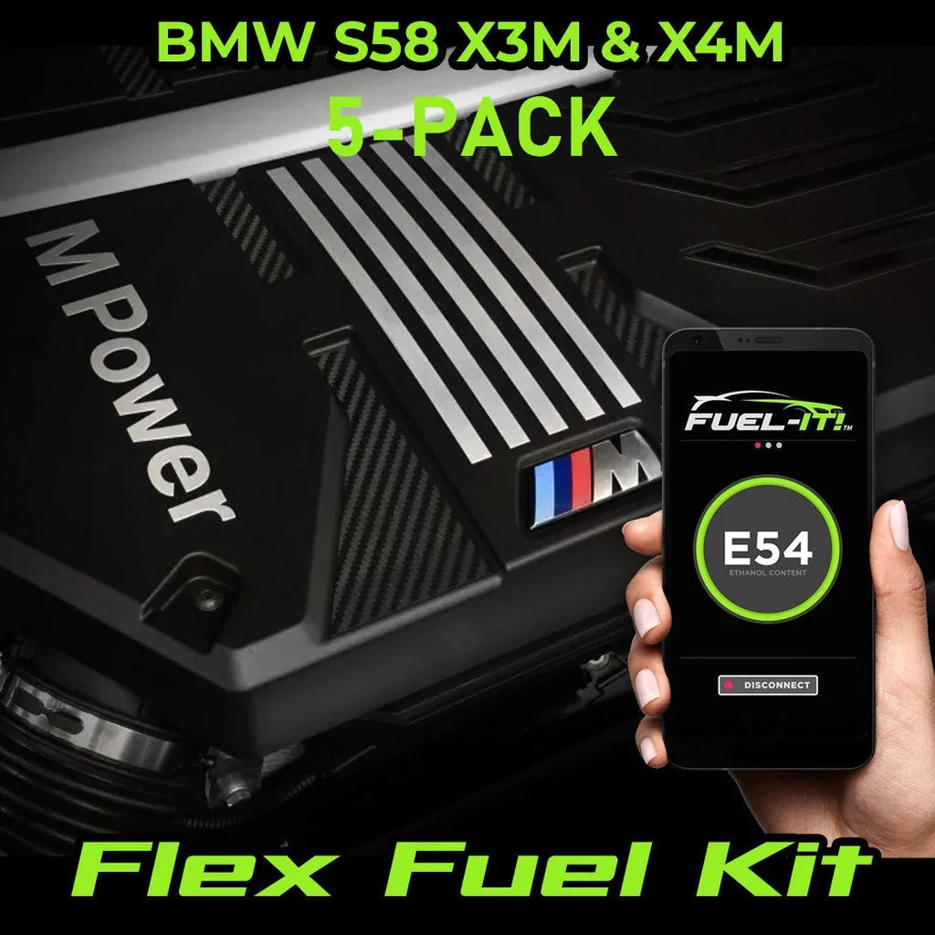 5-PACK of BMW X3M & X4M Bluetooth Flex Fuel Kit for the F9X S58