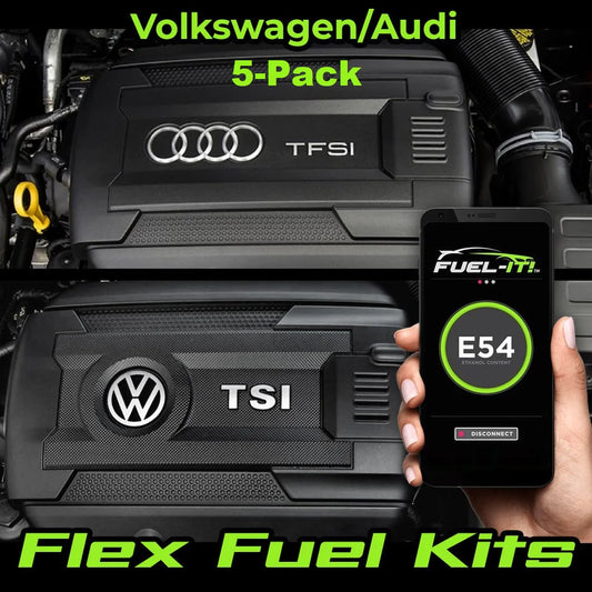 5-Pack of VW/AUDI Bluetooth Flex Fuel Kit for the 2.0L TSI