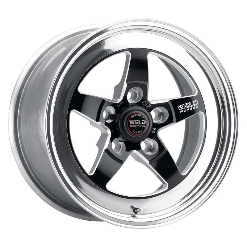 Weld S71 15x9 / 5x4.5 BP / 7.5in. BS Black Wheel (Low Pad) - Non-Beadlock