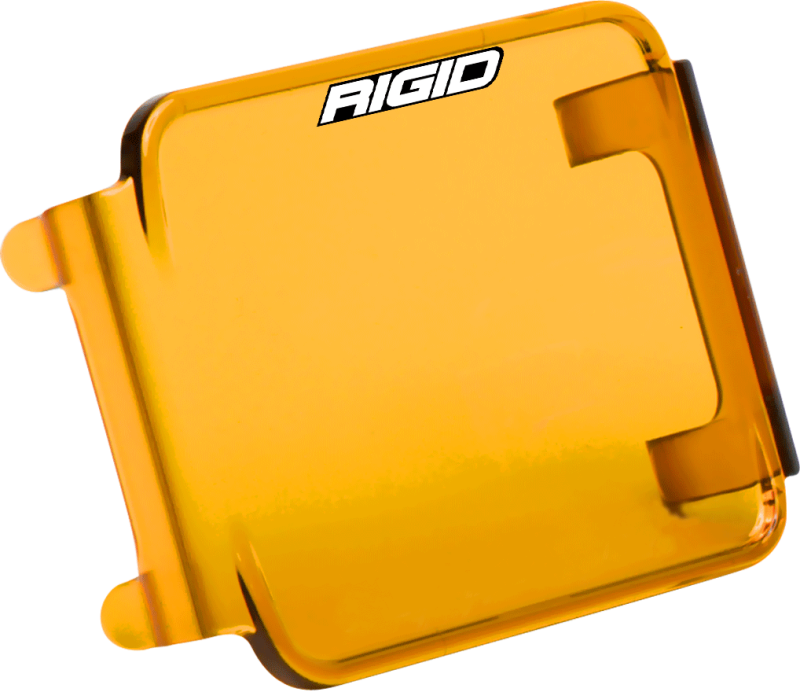 Rigid Industries Protective Polycarbonate Cover - Dually/D2 - Yellow