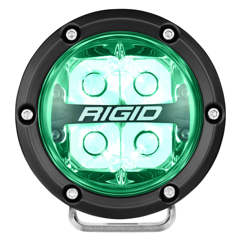 Rigid Industries 360-Series 4in LED Off-Road Spot Beam - RGBW (Pair)