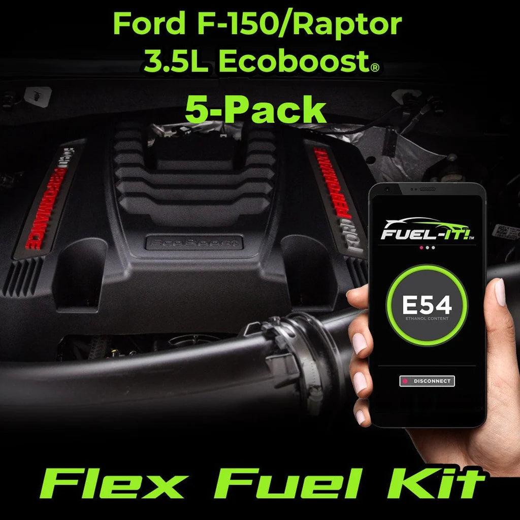 5-Pack of FORD F-150/Raptor Bluetooth Flex Fuel Kit for the 3.5L EcoBoost