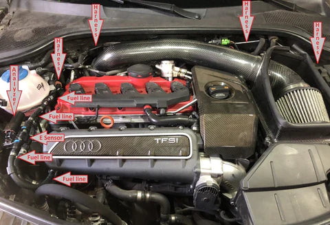 AUDI TTRS Bluetooth Flex Fuel Kit for the 2.5L Gen 2 (MK2 8P)